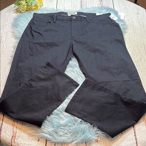 NWT an Original Penguin Slim Fit Black Trouser Pants sz 38X32